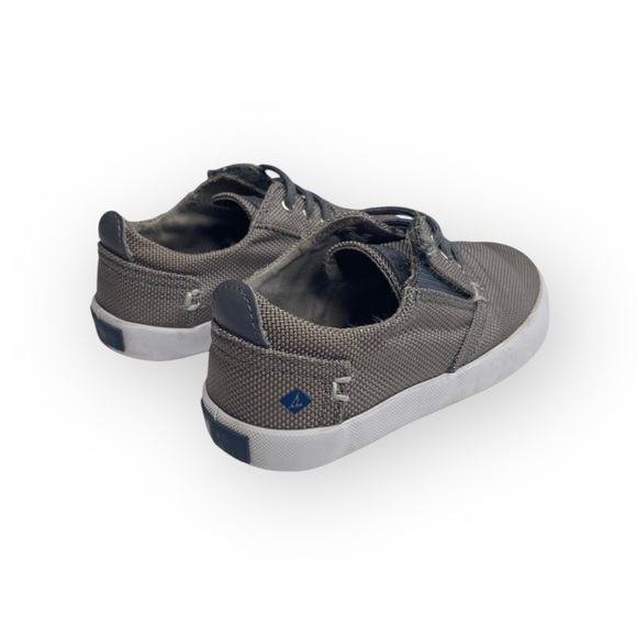 Sperry Top-Sider ™ ® ✌︎︎  Bodie Jr Boat Shoe Slip On Sneaker ✌︎︎ Grey Boy’s 8.5 - Picture 5 of 16